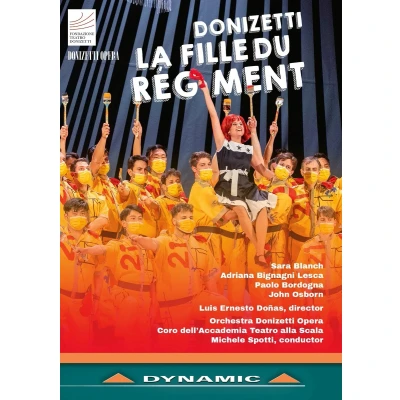 Afbeelding van Adriana Bignagni Lesca, Paolo Bordogna, John Osborn Donizetti: La Fille Du Régiment (DVD)