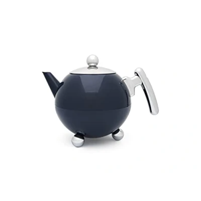 Afbeelding van Bredemeijer Teapot Bella Ronde 1.2L Oxford Blue