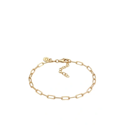 Afbeelding van Elli Dames Armband Hart Lange Schakelketting 925 Sterling Zilver Uitbreidbaar 16cm