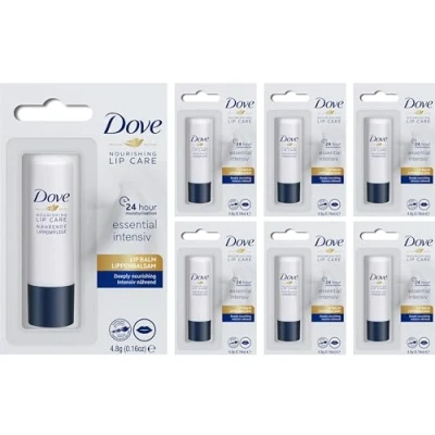 Afbeelding van Lippenbalsem Stick Dove Nourishing Lipcare 4,8 g Essential Intensiv Burrocacao 6 stuks
