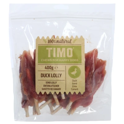 Afbeelding van Timo Lolly Eend Hondensnacks 400 g