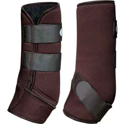 Afbeelding van Harry&#039;s Horse Memoryfoam Beenbeschermerset Bruin Maat S