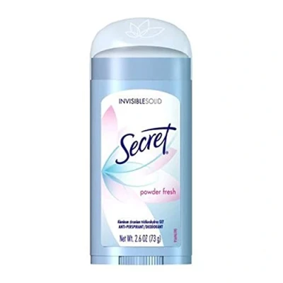 Afbeelding van Secret Anti transpirant/onzichtbare vaste deodorant poederfrisheid 73 g