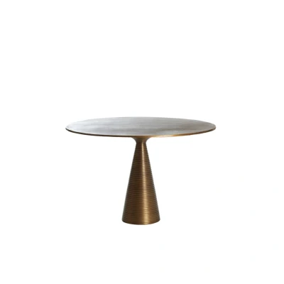 Afbeelding van Light &amp; Living Ronde Salontafel Bahia 60cm Antiek Brons