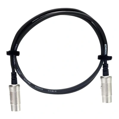 Afbeelding van Cordial MIDI Verbindingskabel [1x XLR stekker 5 polig 1x polig] 0.90 m Zwart