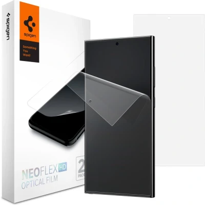 Afbeelding van Spigen screenprotector Geschikt voor Samsung Galaxy S24 Ultra Neo Flex 2 Pack