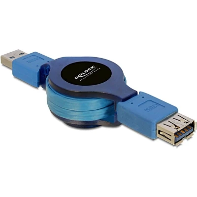 Afbeelding van Delock USB 3.0 Verlengkabel Blauw 1 meter