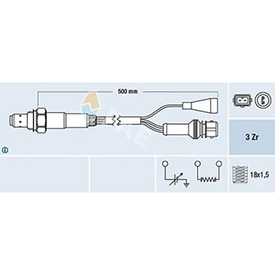 Afbeelding van Fae Lambda sonde 77105