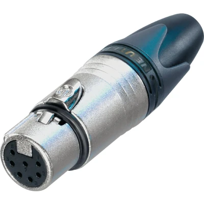 Afbeelding van Neutrik NC7FXX XLR connector Bus, recht Aantal polen: 7 Zilver 1 stuk(s)