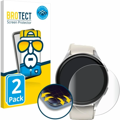 Afbeelding van BROTECT Volledig bedekkende screen protector, Smartwatch beschermfolie, Transparant
