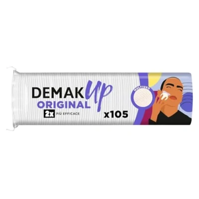 Afbeelding van Demak&#039;Up Origineel Wattenschijfje voor het verwijderen van make up, 4 verpakkingen 105 wattenschijfjes