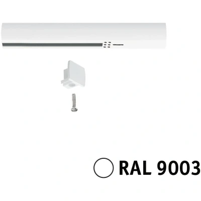 Afbeelding van Paulmann 95642 230V railsysteemcomponenten Eindvoeding Wit