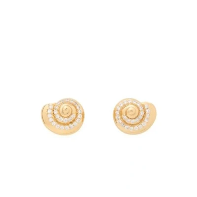 Afbeelding van kate spade new york OUT OF Office STUD Oorbellen clear/goldcoloured, Dames, Maat: One Size, Clear/gold/coloured