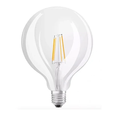 Afbeelding van OSRAM 4058075808942 LED lamp Energielabel E (A G) E27 Globe 7 W = 60 Warmwit (Ø x l) 125 mm 173 GLOWdim, Dimbaar, Filament / Retro 1 stuk(s)