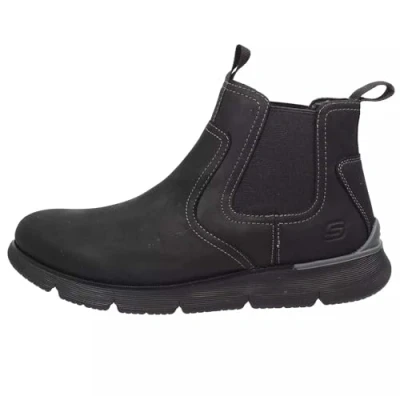 Afbeelding van Skechers Augustino laarzen voor heren, enkellaarzen zwart., 46 EU