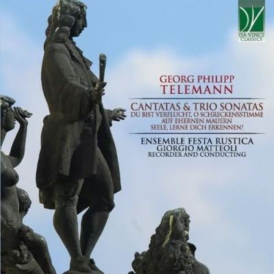 Afbeelding van Ensemble Rustica Telemann Cantatas &amp; Trio Sonatas (CD)