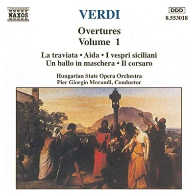 Afbeelding van Hungarian State Opera Orchestra, Pier Giorgio Morandi Verdi: Overtures Vol.1 (CD)