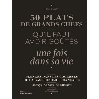 Image de 50 plats de grands chefs