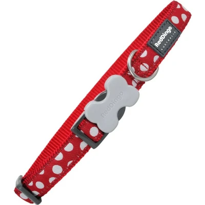 Afbeelding van Red Dingo Halsband Hond 25mm x 41 64cm DC S5 RE 25