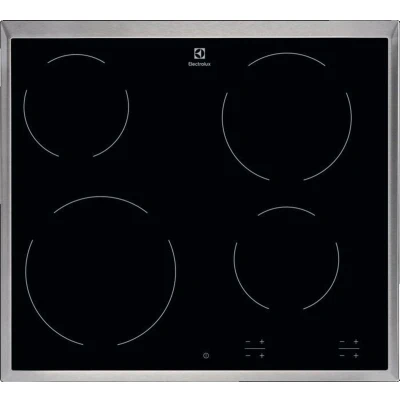 Afbeelding van Electrolux EHF16240XK Vitrokeramische kookplaat 60 cm