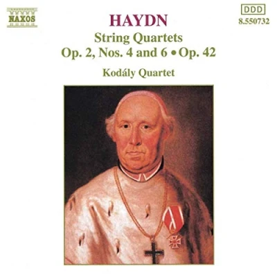Afbeelding van Kodaly Quartet String Quartets Op. 2, Nos. 4, 6 &amp; (CD)