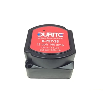 Afbeelding van Durite 0 727 33 Intelligent laadrelais, 12 V, 140 A, spanningsgevoelig