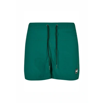 Afbeelding van Urban Classics Block Zwemshorts, Heren, Maat: Small, Green
