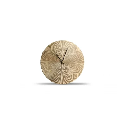 Afbeelding van Salt &amp; Pepper gouden Ribble Zone tafelklok 20cm 825031
