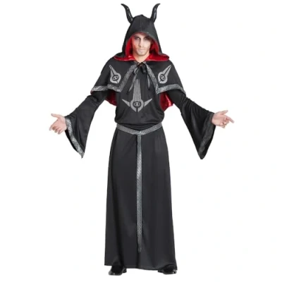 Afbeelding van Boland Kostuum Asmodeus (M/L) Volwassenen Duivel Halloween Horror Beul