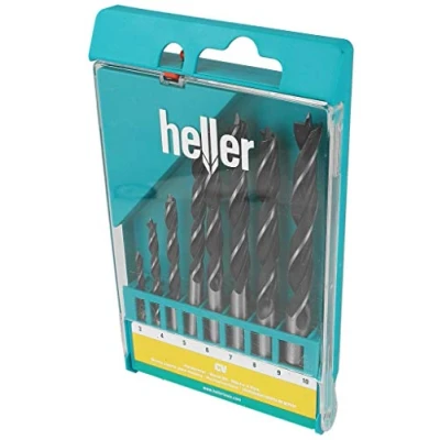 Afbeelding van Heller 205241 Hout spiraalboorset 8 delig 3 mm, 4 5 6 7 9 10 mm Cilinderschacht 1 set(s)
