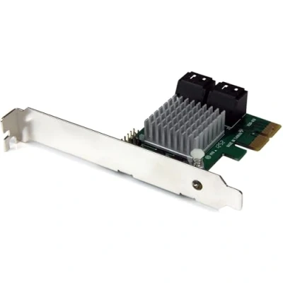 Afbeelding van StarTech 4 Port PCIe SATA III Controller Card