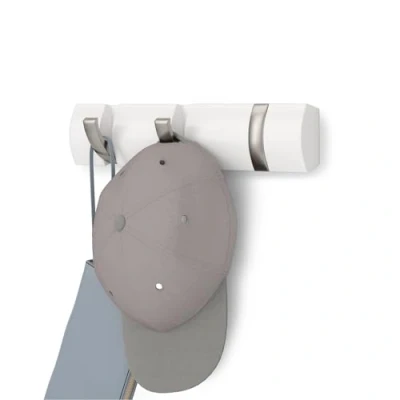 Afbeelding van Umbra Flip 3 Hook Kapstok Wit
