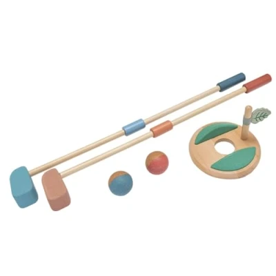 Afbeelding van Korko buitenspeelgoed Kurk Little Putters Minigolf set