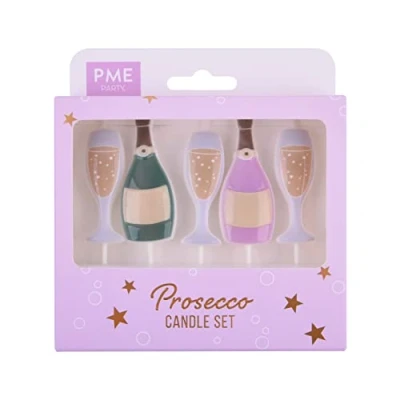 Afbeelding van PME Kaarsjes Prosecco Set/5