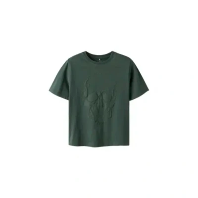 Afbeelding van NAME IT NKMLAYTON SS NREG TOP Jongens T shirts groen maat 122/128