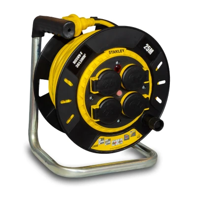 Afbeelding van Stanley Kabelhaspel 25m H05VVF 3x1.5