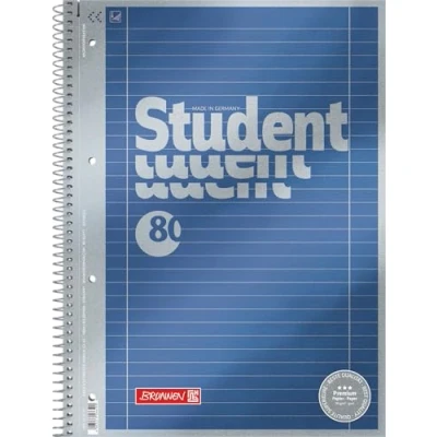 Image de Bloc notes 1067174 Brunnen Duo de qualité supérieure Couverture raffinée avec effet métallique Linéature 27 + 28,90 g/m² 40 feuilles lignées à carreaux Ligné, réglure a4