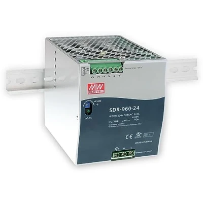 Afbeelding van Mean Well SDR 960 48 DIN rail netvoeding V/DC 20 A W Aantal uitgangen: 1 x Inhoud: stuk(s)