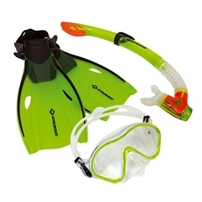 Afbeelding van Donic Schildkröt Snorkelset Bermuda Junior Groen 3 delig Mt L/xl