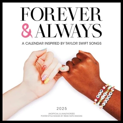Afbeelding van Forever &amp; Always: A 2025 Wall Calendar Inspired by Taylor Swift Songs (Unofficial and Unauthorized)