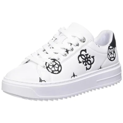 Afbeelding van GUESS Denesa Sneakers voor dames, Wit 148