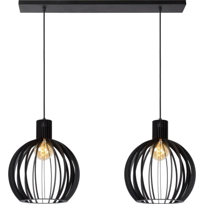 Afbeelding van Feelings Hanglamp Mike Zwart 190,00cm x 35,00cm 90,00cm