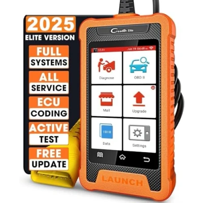 Afbeelding van LAUNCH X431 Creader Elite OBD2 diagnoseapparaat voor BMW dezelfde functie als het diagnoseapparaat, volledige systeemdiagnose, 31 + resetfunctie, bidirectionele bediening, ECU codering