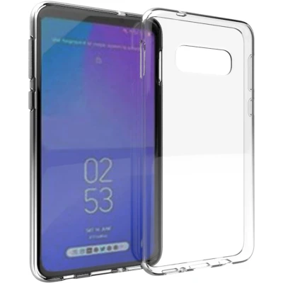 Afbeelding van Accezz Hoesje Geschikt voor Samsung Galaxy S10e Siliconen Clear Backcover Transparant