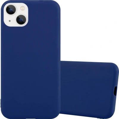 Afbeelding van Cadorabo Hoesje geschikt voor Apple iPhone 14 PLUS in CANDY DONKER BLAUW Beschermhoes gemaakt van flexibel TPU silicone Case Cover