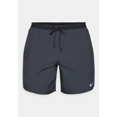 Afbeelding van Nike Performance Stride Korte broeken, Heren, Maat: Large, Black/reflective silver