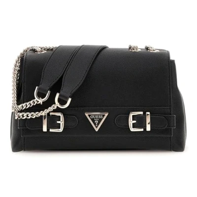 Afbeelding van Guess Eco Ali Convertible Xbody Flap black Damestas
