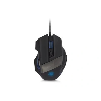 Image de ACT AC5000 Souris optique 6 boutons filaire USB noir boîte de suspension