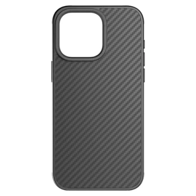 Afbeelding van Black Rock Robust Carbon Cover Apple iPhone 15 Pro Max Zwart Stootbestendig