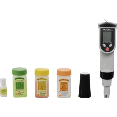 Afbeelding van VOLTCRAFT KBM 100 Combimeter pH waarde, Redox (ORP), Temperatuur, Geleidingsvermogen, Total dissolved solids (TDS), Saliniteit